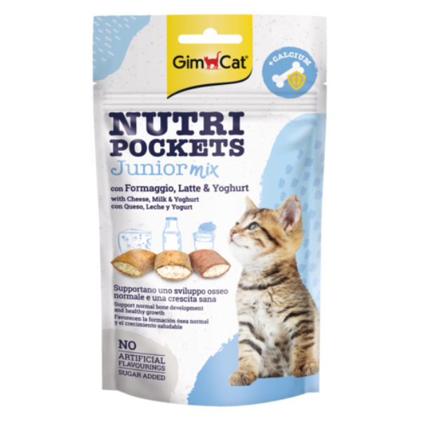 Gimcat Nutripockets Junior Mix - 60 gr