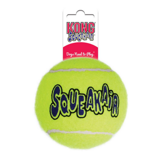 Kong Air Squeaker Tennis Ball - 1 pz - Medium