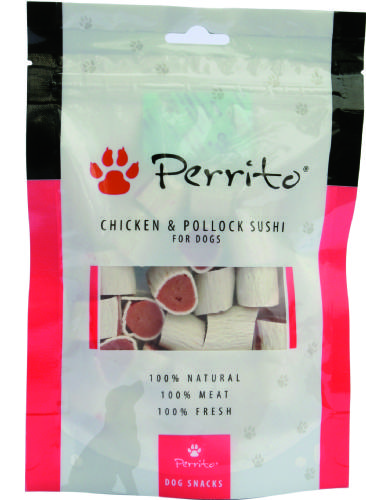 Perrito Sushi di Pollo e Merluzzo - 100 gr