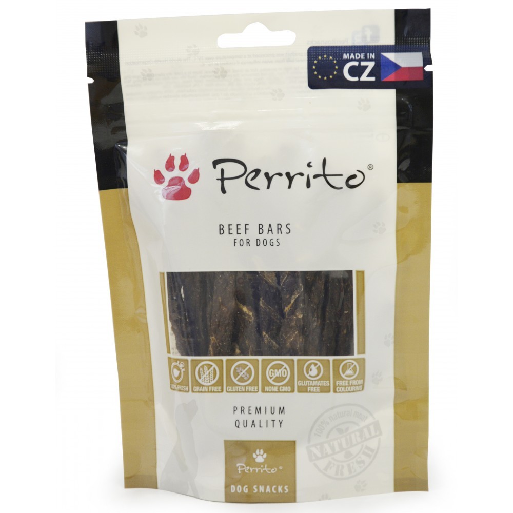 Perrito Barrette Snack Grain Free per cani 100 gr - Manzo