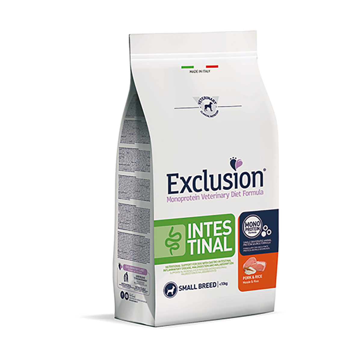 Exclusion Diet Intestinal Small Breed Maiale e Riso - 7 kg