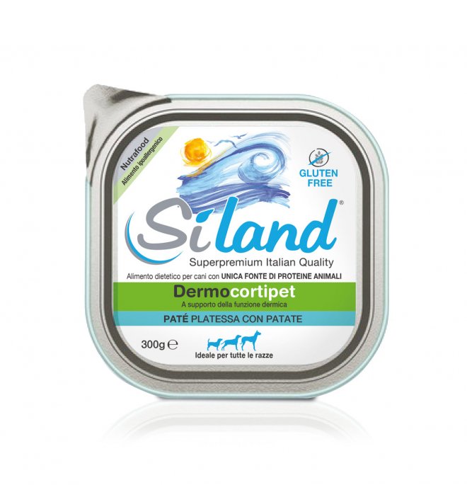 Siland Diet Dermocortipet da 300 gr - Paté Platessa con patate Confezione da 6 pezzi