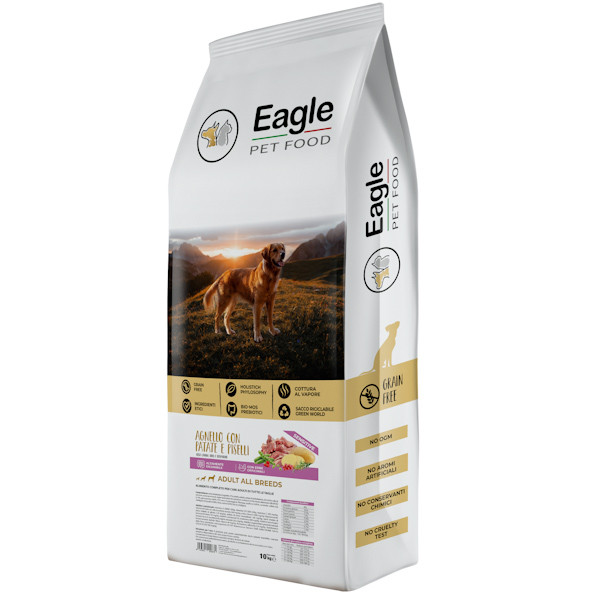 Eagle Pet Food Adult Sensitive All Breeds Grain Free Anatra fresca e Patate - 10 Kg