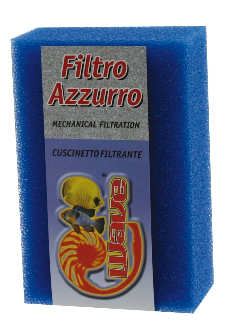 Spugna filtrante Amtra - Blu - 0,18 x 0,12 x 0,06 m - Media - Biocell Foam