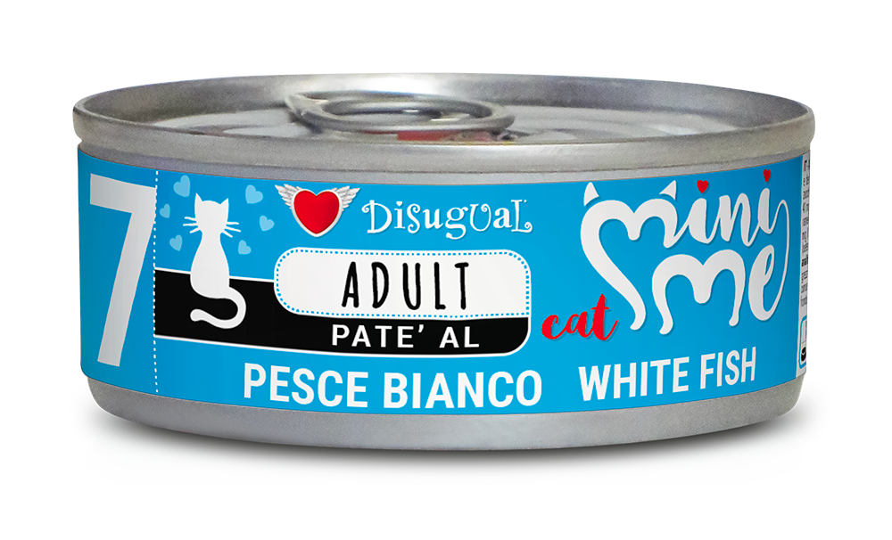 Disugual Mini Me 85 gr - Pesce Bianco Confezione da 12 pezzi