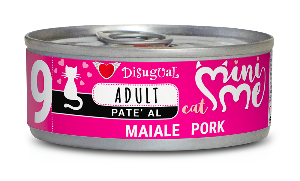 Disugual Mini Me 85 gr - Maiale Confezione da 12 pezzi