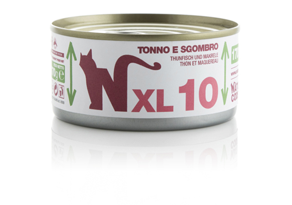 Natural Code XL 170 gr - 10 - Tonno e sgombro Confezione da 24 pezzi