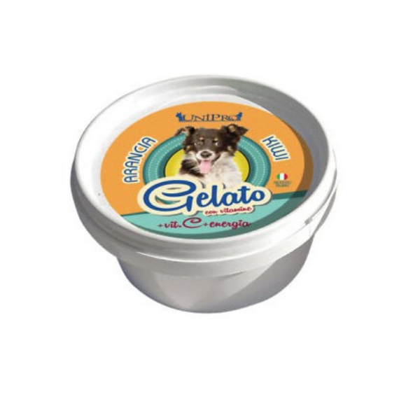 Unipro Gelato con Vitamine 60 gr - Arancia e Kiwi