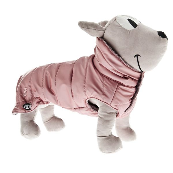 Piumino per cani Cristallo Ferribiella - Rosa-33 cm