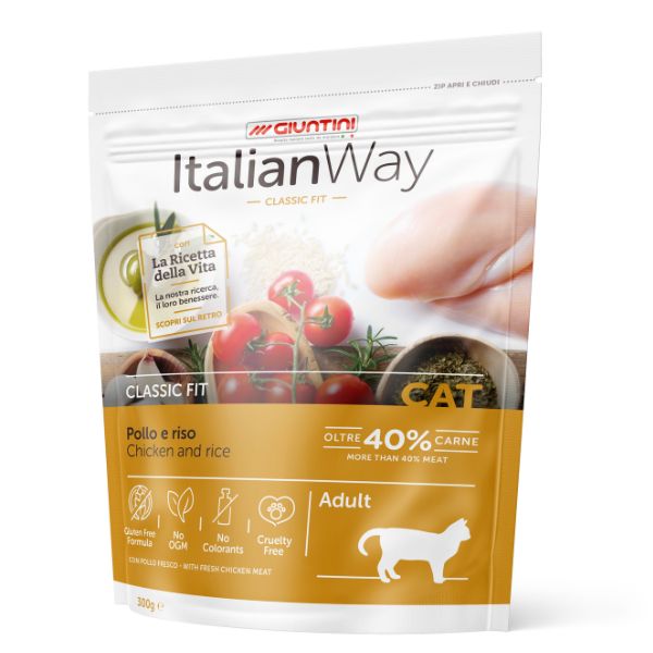 ItalianWay Classic Fit Adult Pollo e Riso - 300 gr