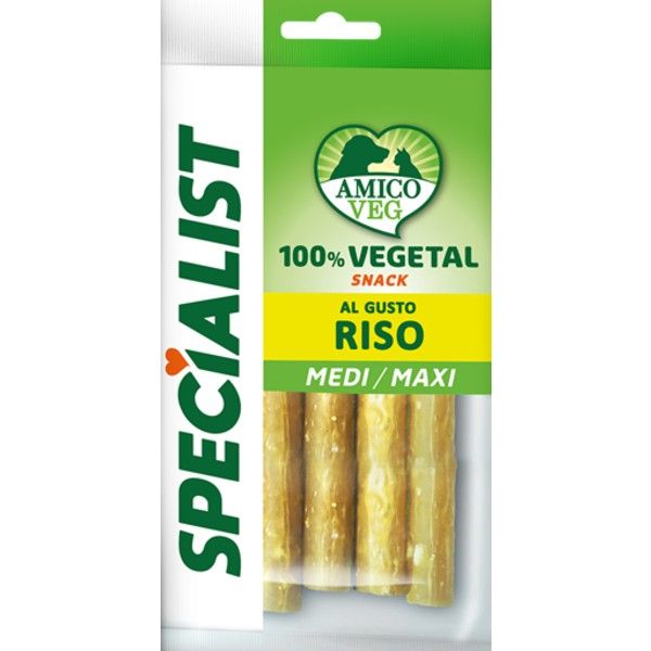 Amico Veg Specialist snack al gusto Riso Medium/Maxi - 80 gr