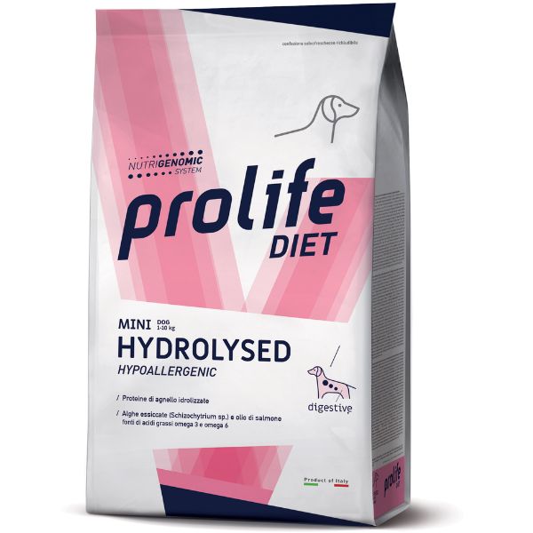 Prolife Veterinary Diet Dog Hydrolysed Hypoallergenic Mini Agnello - 1,5 Kg