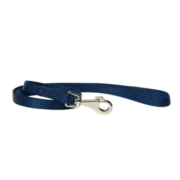 Guinzaglio in nylon Classic PetUp - blu - lunghezza 1 metro x fettuccia 1,5 cm