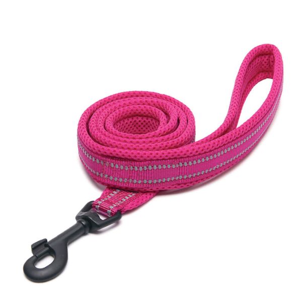 Guinzaglio in nylon Easy Sport PetUp - fucsia - lunghezza 1,1 metro x fettuccia 1,5 cm