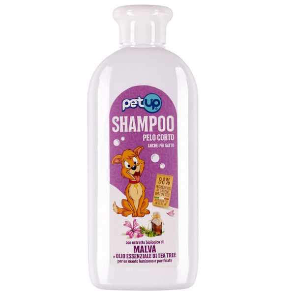 Image of Shampoo purificante per cani a pelo corto e gatti PetUp - 250 ml - SPEDIZIONE GRATIS 1° ORDINE + scegli lo sconto BZR5 / BZR20010