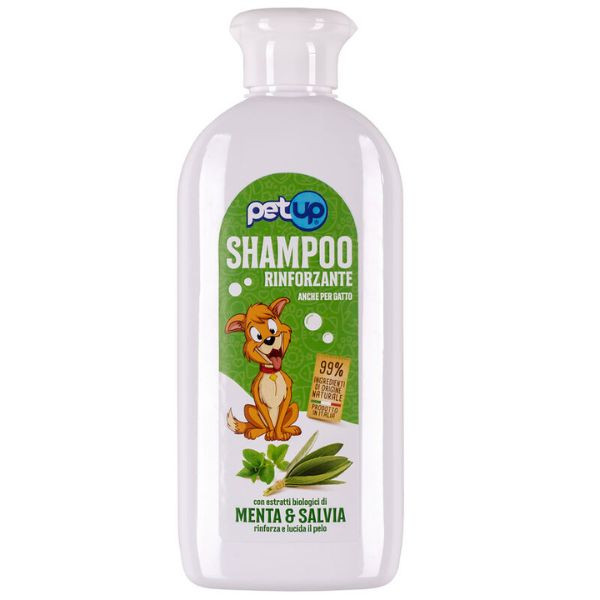 Image of Shampoo rinforzante per cani e gatti PetUp - 250 ml