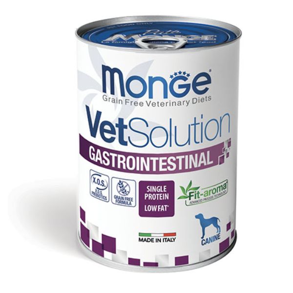 Monge VetSolution Dog Gastrointestinal 400 gr - Tonno e patate Confezione da 6 pezzi