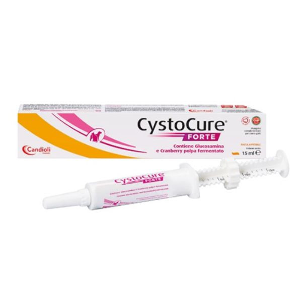 Candioli Pharma Cystocure Forte Pasta appetibile in siringa - 15 ml