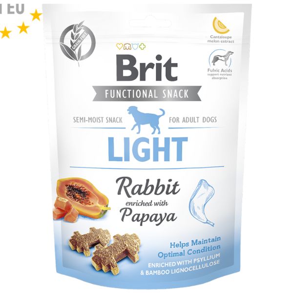 Brit Care Adult Functional Snack Light 150 gr - Coniglio