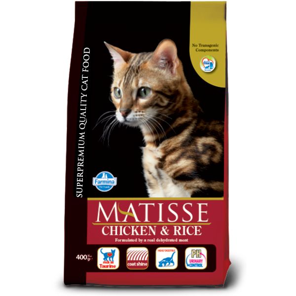 Matisse Superpremium Cat Adult Pollo e riso - 1,5 kg - Croccantini per gatti