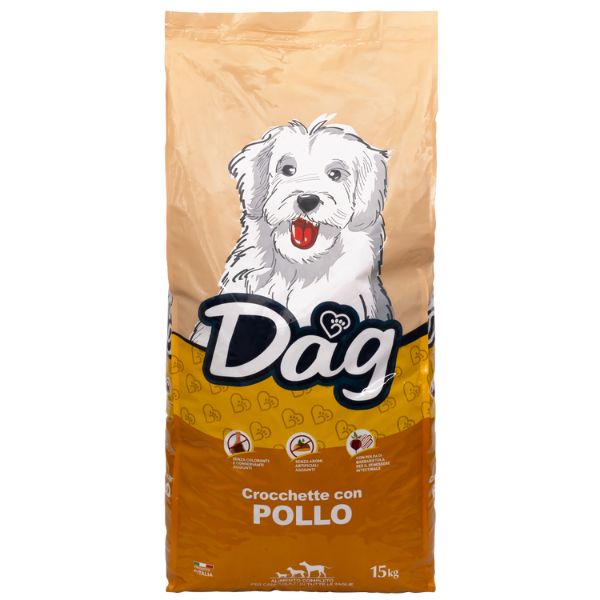 Image of Dag Dog Adult All Breeds Pollo - Pollo - Croccantini per cani - SPEDIZIONE GRATIS 1° ORDINE + scegli lo sconto BZR5 / BZR20010