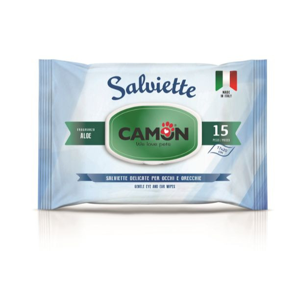 Salviette Detergenti Camon - Aloe 15 pz