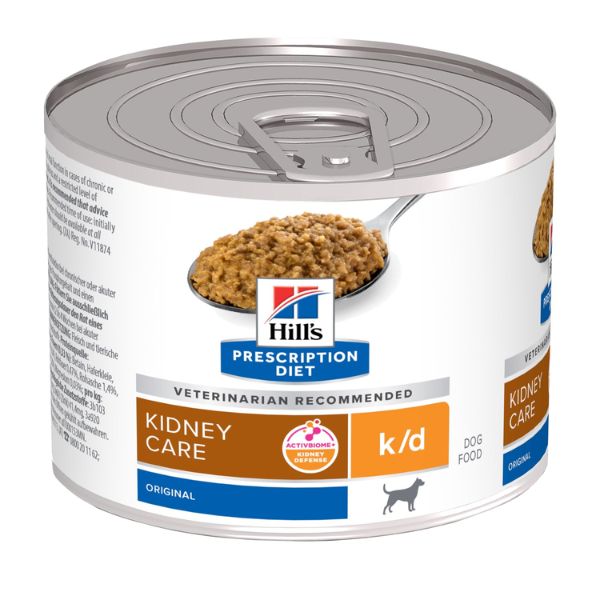 Image of Hill's Prescription Diet k/d Canine 200 gr - Original - Confezione da 6 pezzi - Dieta Veterinaria per Cani - SPEDIZIONE GRATIS 1° ORDINE + scegli lo sconto BZR5 / BZR20010