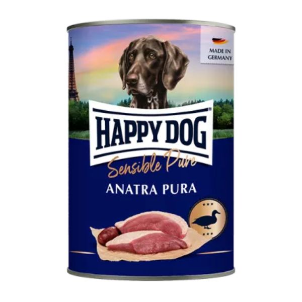 Happy Dog Sensible Pure Monoproteico Grain Free 200 gr - Anatra Confezione da 6 pezzi