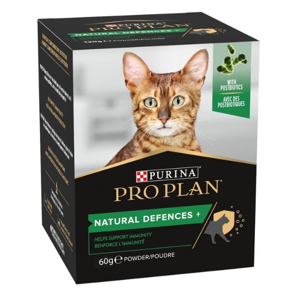 Purina Pro Plan Veterinary Diets Supplement Natural Defences Plus integratore per gatti - 60 gr