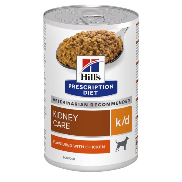 Hill's Prescription Diet k/d Canine 370 gr - Con pollo Confezione da 6 pezzi