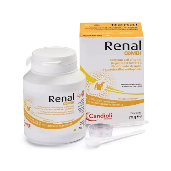 Candioli Pharma Renal Combi supporto renale in polvere - 70 gr - SPEDIZIONE GRATIS 1° ORDINE + scegli lo sconto BZR5 / BZR20