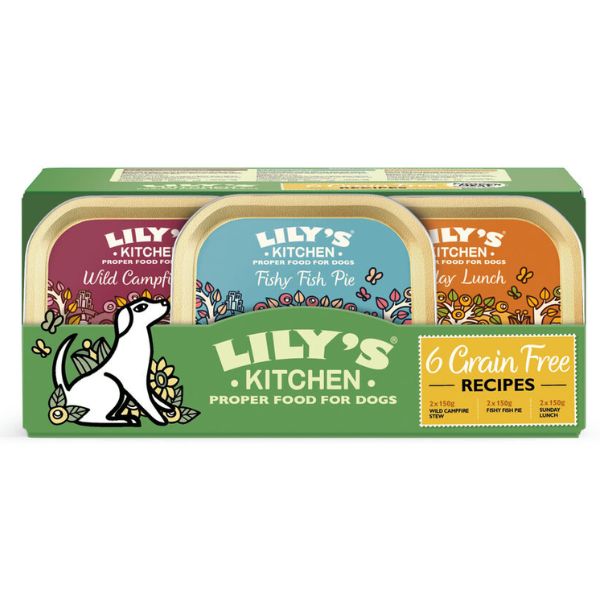 Lily's Kitchen Dog multipack 6x150 g Grain Free Dinners - multigusto