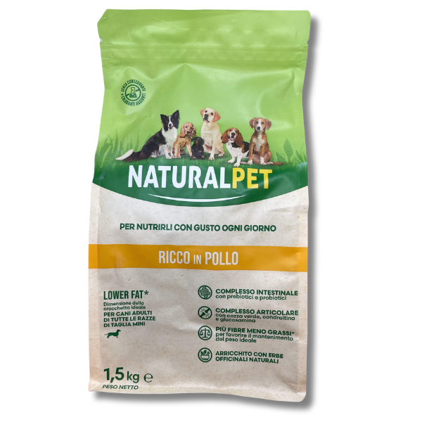 NaturalPet Adult Mini Light Pollo - 3 Kg