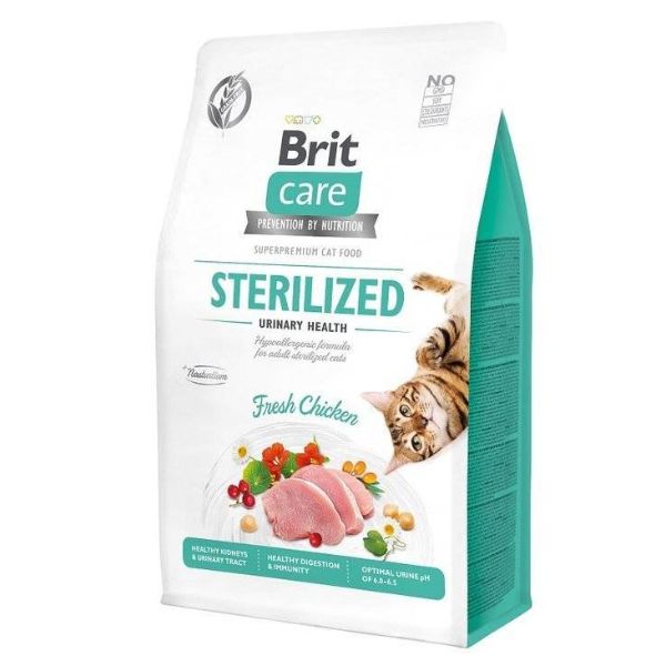 Brit Care Cat Grain Free Sterilized Urinary Health (scadenza: 14/10/2024) - 2 Kg