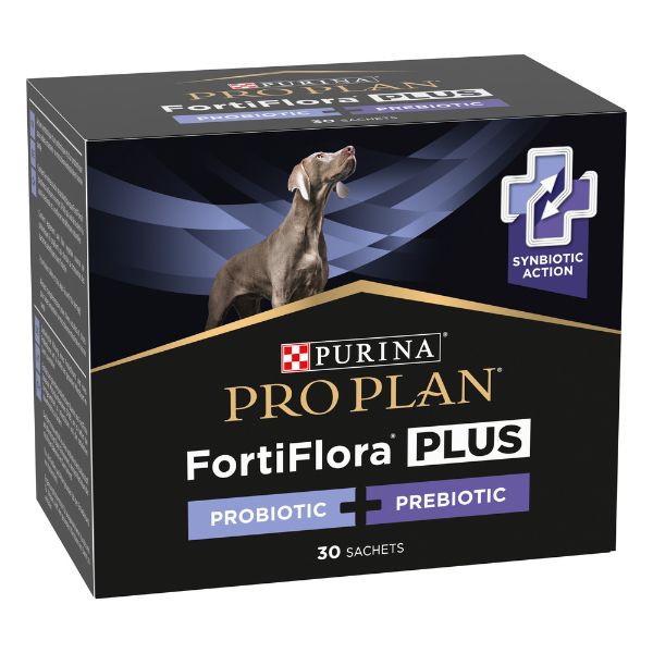 Purina Pro Plan Fortiflora Plus probiotico+prebiotici per cani - 60 gr