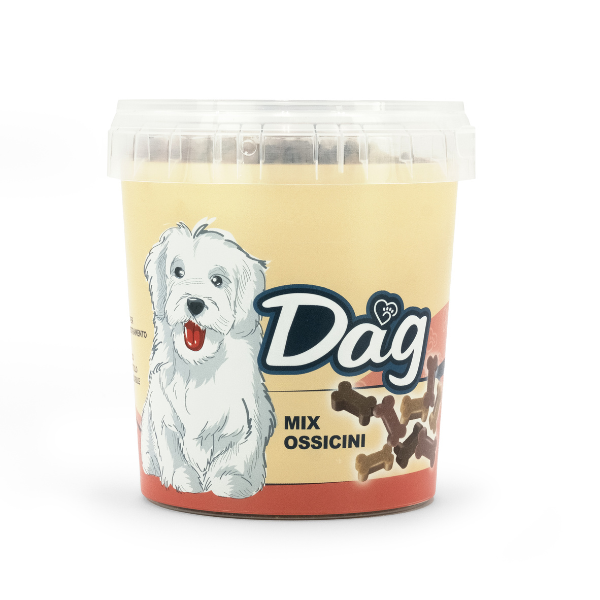 Dag Dog Adult Snack Mix ossicini 500 gr - Mix