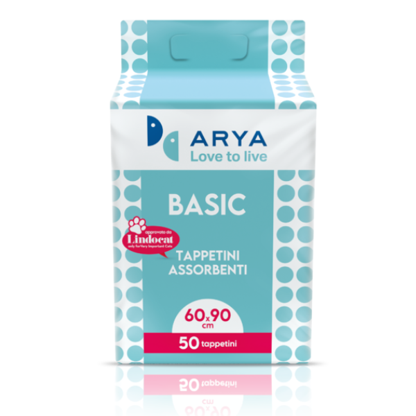 Tappetino Assorbente Basic Arya - 60 x 90 cm - 50 pz - SPEDIZIONE GRATIS 1° ORDINE + scegli lo sconto BZR5 / BZR20