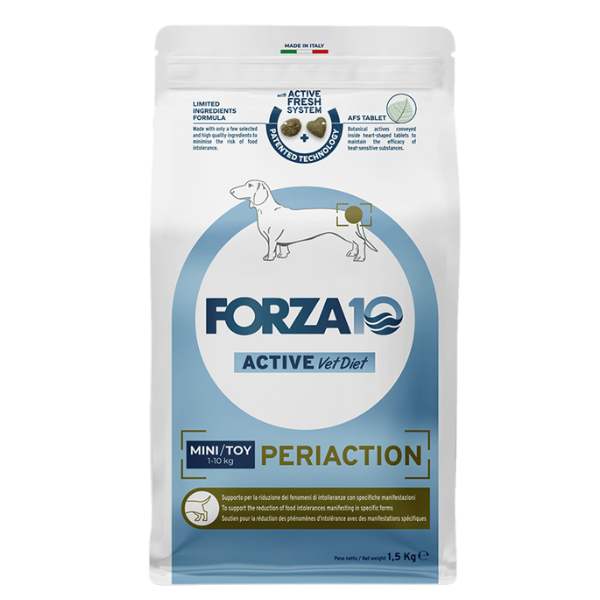 Forza10 Active Cane Line Periaction Mini/Toy - 1,5 Kg - Crocchette Monoproteiche Cane