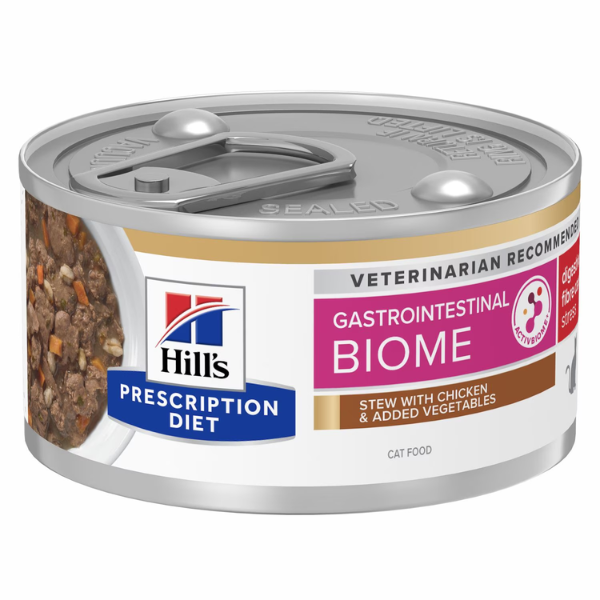 Hill's Prescription Diet Gastrointestinal Biome Stress 82 gr - Spezzatino Pollo e Verdure