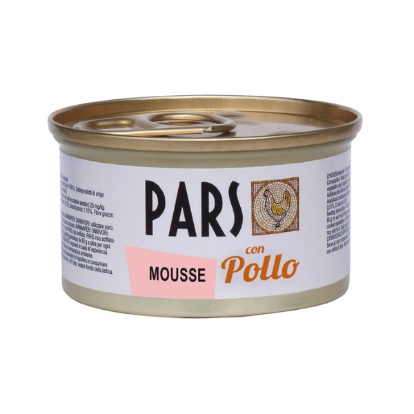 Dieta Pars Mousse Grain Free 85 gr - Pollo Confezione da 24 pezzi