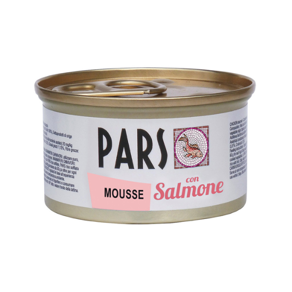 Dieta Pars Mousse Grain Free 85 gr - Salmone Confezione da 24 pezzi