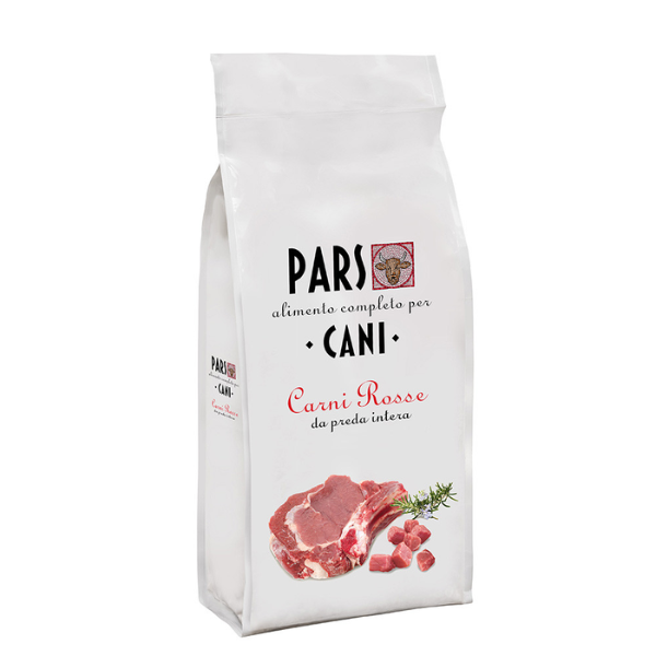 Pars Dog Preda Intera Carni Rosse - 12 Kg