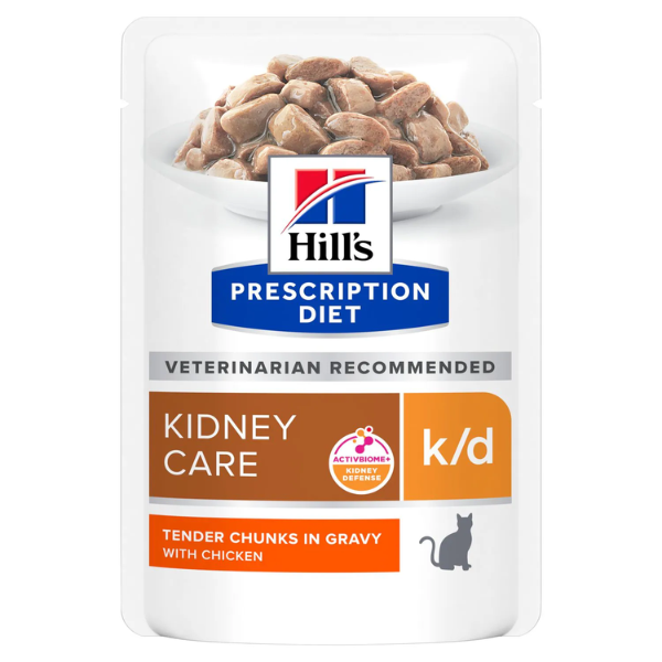 Hill's Prescription Diet k/d Feline 85 gr - Pollo Confezione da 12 pezzi