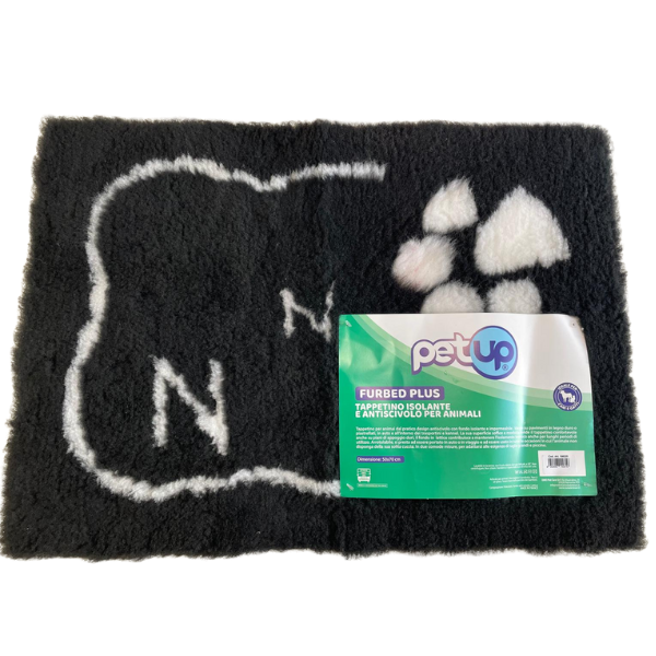 Tappetino antiscivolo da pavimento Furbed Plus PetUp - nero - 50x70 cm