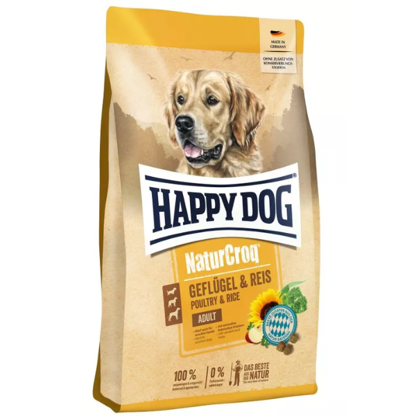 Happy Dog NaturCroq Adult All Breeds Pollo e riso - 11 Kg