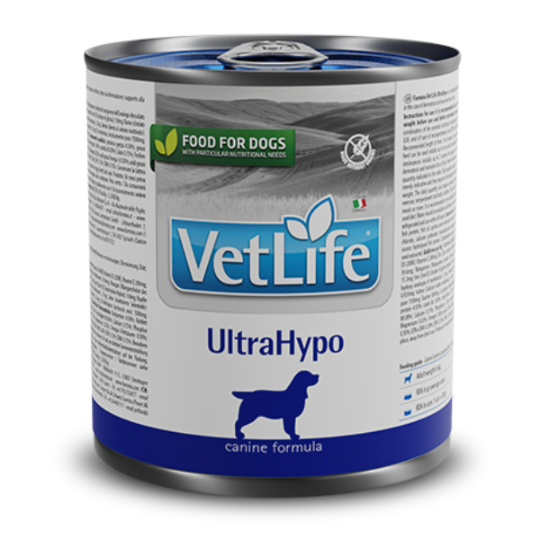 Farmina Vet Life Canine UltraHypo Wet Food - 300 gr Confezione da 6 pezzi