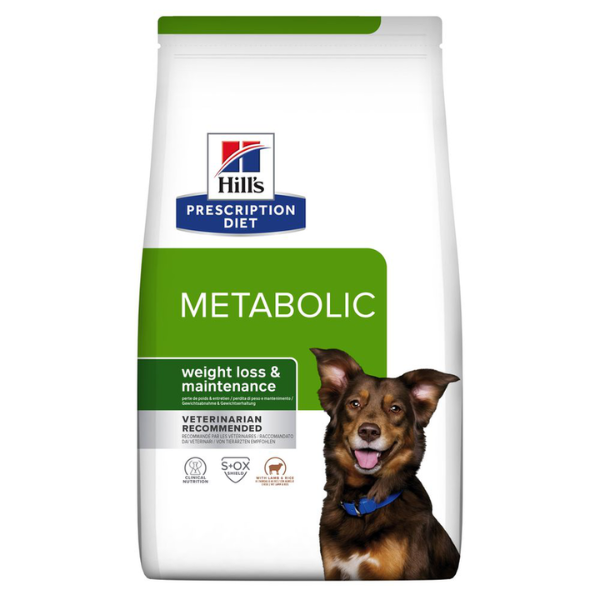 Hill's Prescription Diet Dog Metabolic con Agnello e riso - 12 Kg