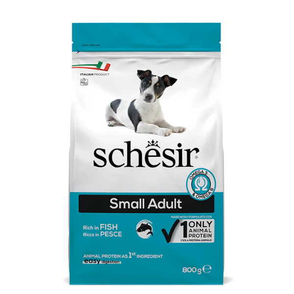 Schesir Dog Dry Small Maintenance con Pesce e Riso - 2 kg