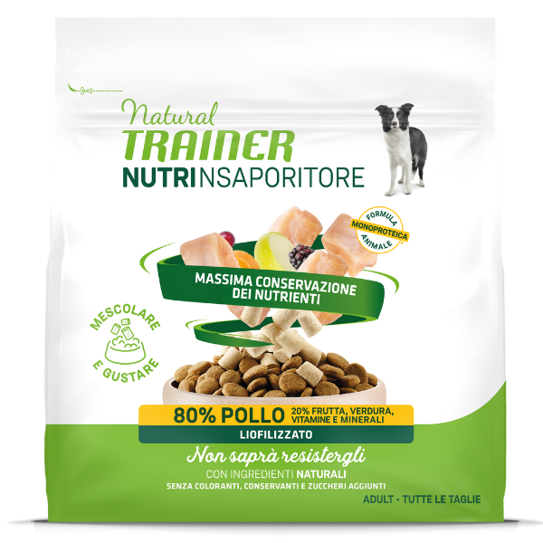 Natural Trainer Freeze Dried Nutrinsaporitore All breeds - Pollo - 120 gr