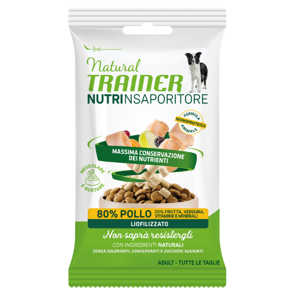 Natural Trainer Freeze Dried Nutrinsaporitore All breeds - Pollo - 15 gr